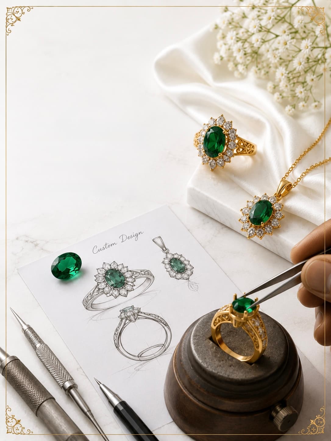 Custom Gemstone Jewellery